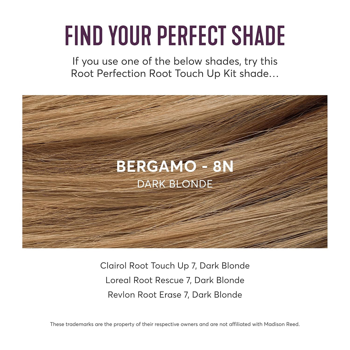 Madison Reed Root Perfection Permanent Root Touch Up, Dark Blonde 8N Bergamo, 10 Minutes for 100%
