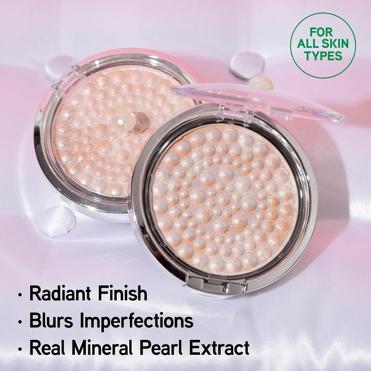 Physicians Formula Powder Palette Mineral Glow Pearls, Hypoallergenic Face Powder, Silky Smooth &