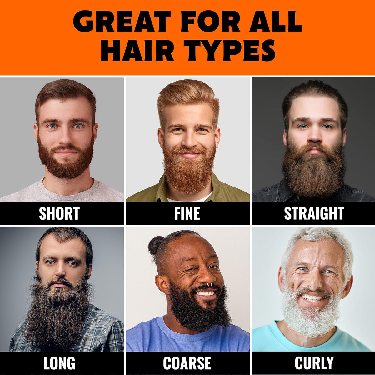 TAME The Wild Beard Brush and Beard Straightener for Men - Ionic Heated Comb with 3 Adjustable