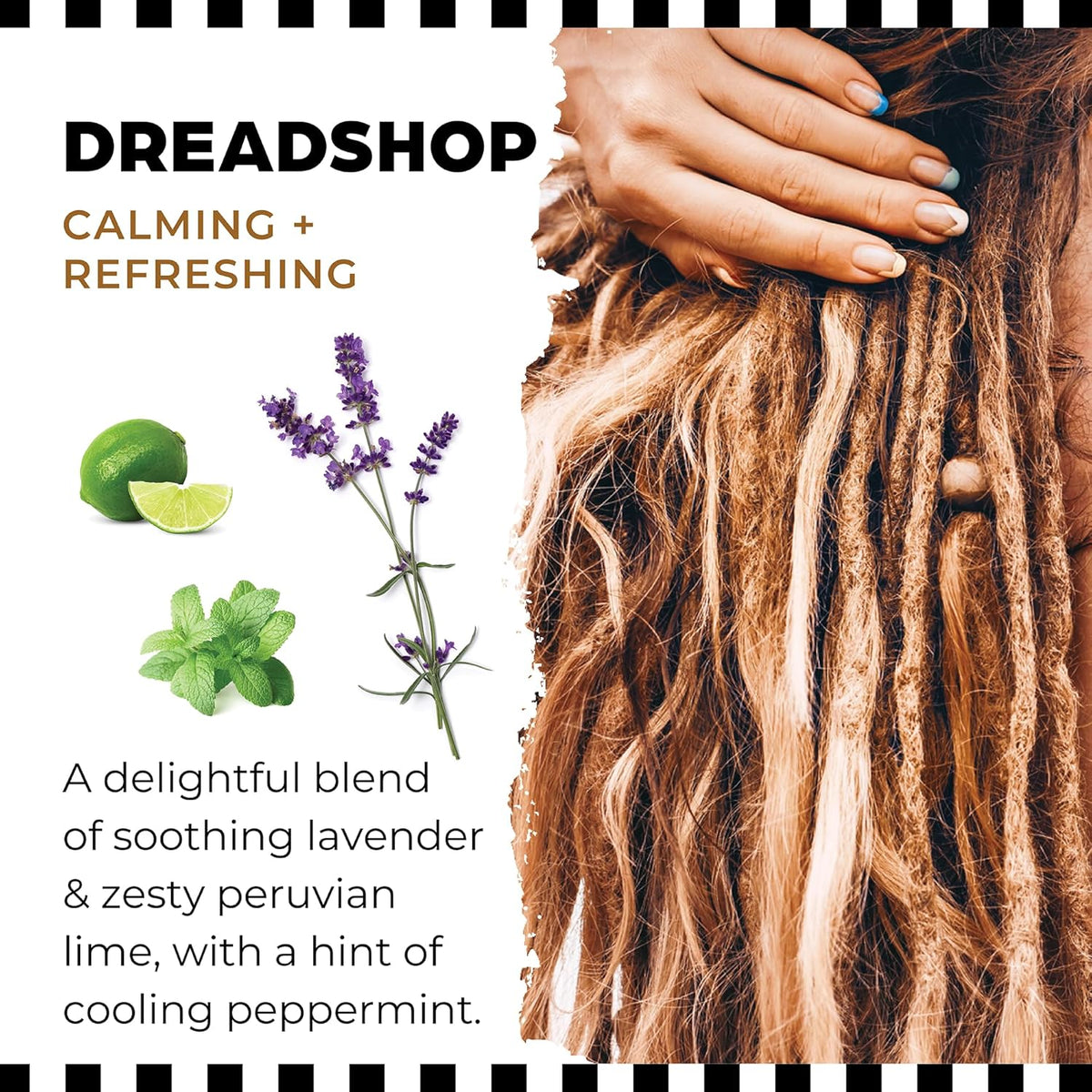 Dollylocks Dreadlock Tightening Spray for Locs - Dreadshop - Strengthen, Tame Frizzy Dreads