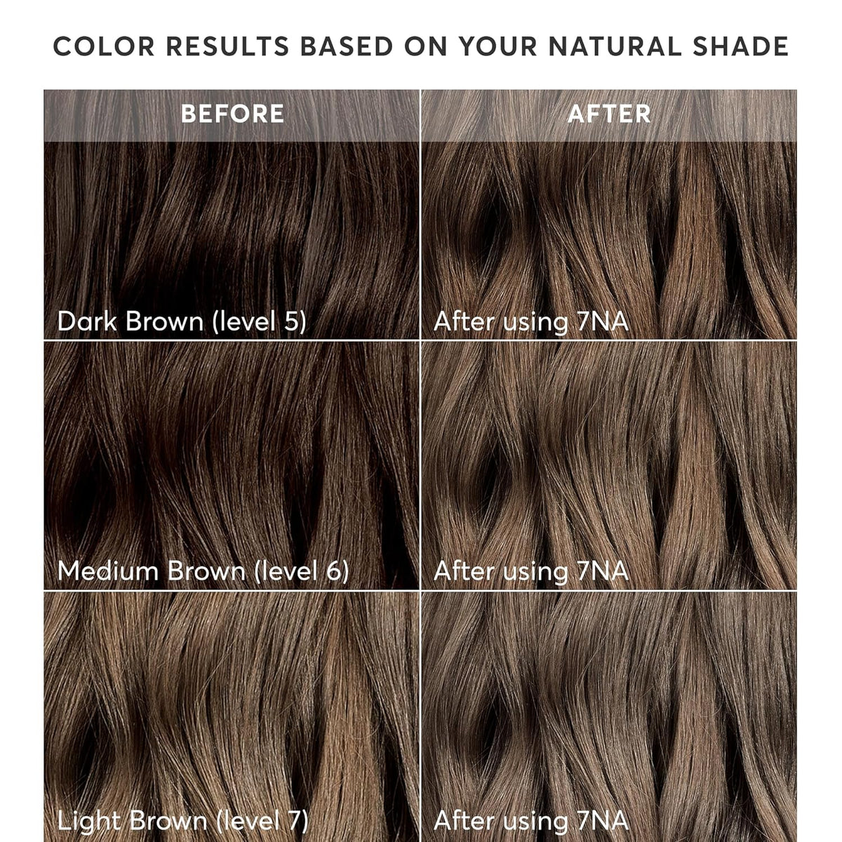 Madison Reed Radiant Hair Color Kit | 7NA Light Ash Brown with Cool Smoky Undertones (Arezzo Brown)