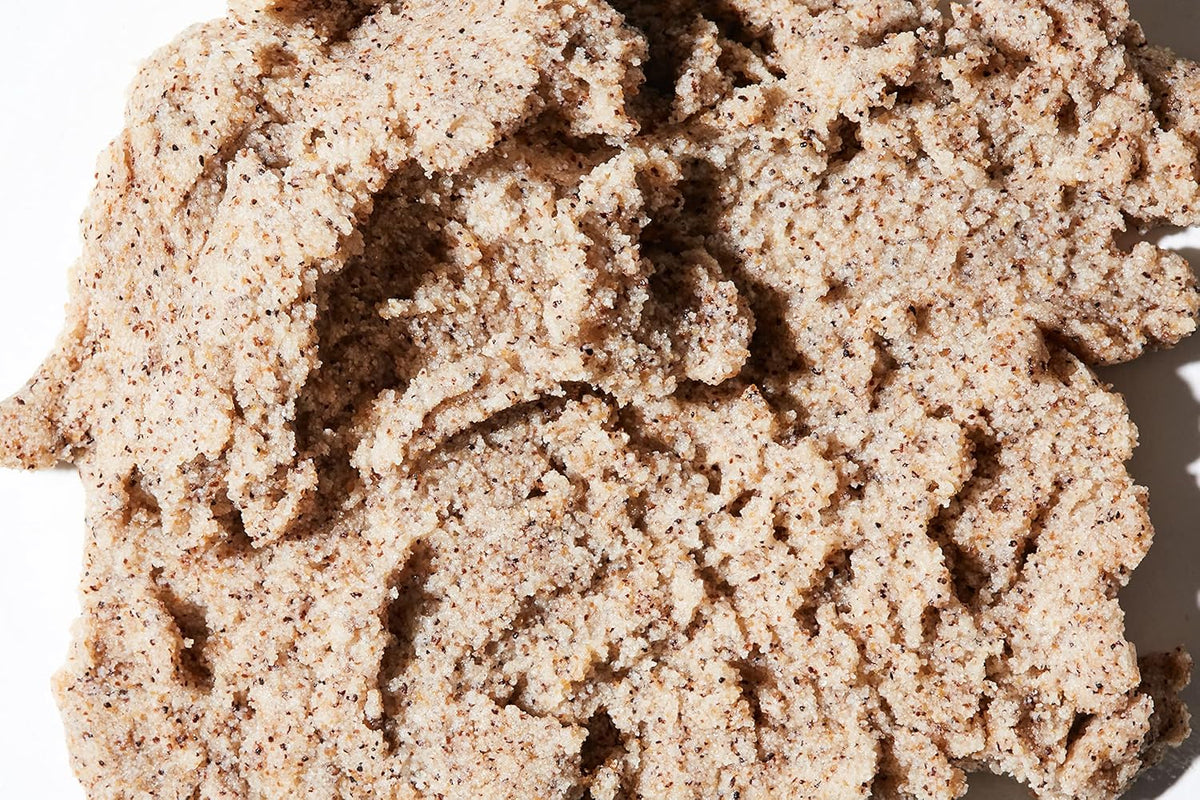 LATHER Coconut Foaming Body Scrub - Gentle Exfoliating & Hydrating Scrub for All Skin Types