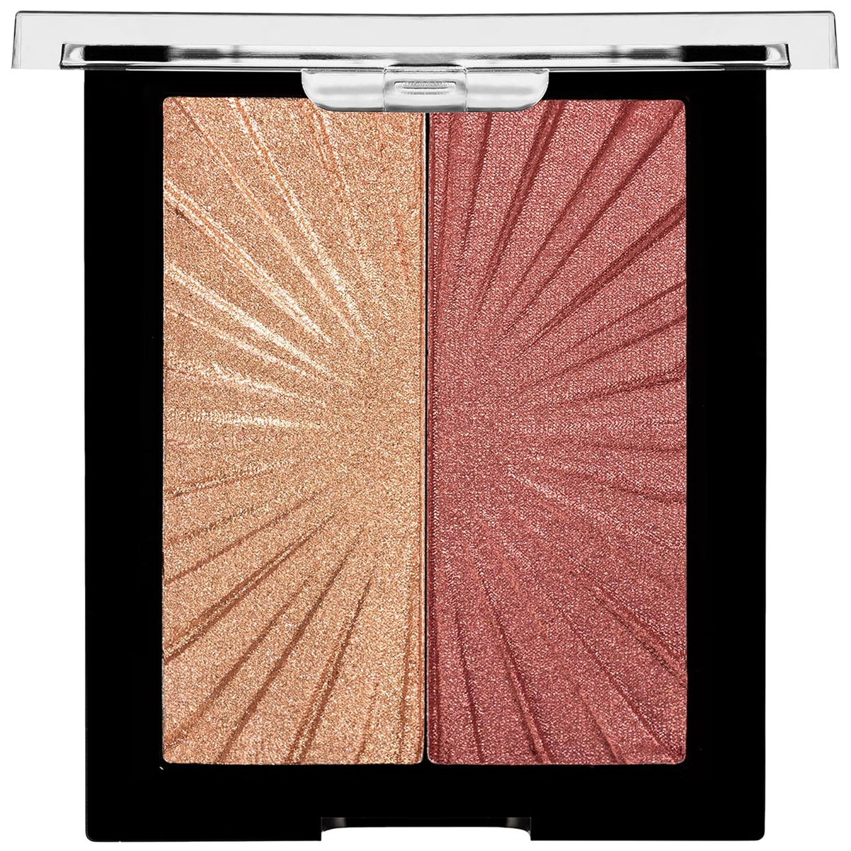 Wet n Wild MegaGlo Blushlighter, Blendable Blush & Highlighter Set, Shimmery Metallic Finish, Flash