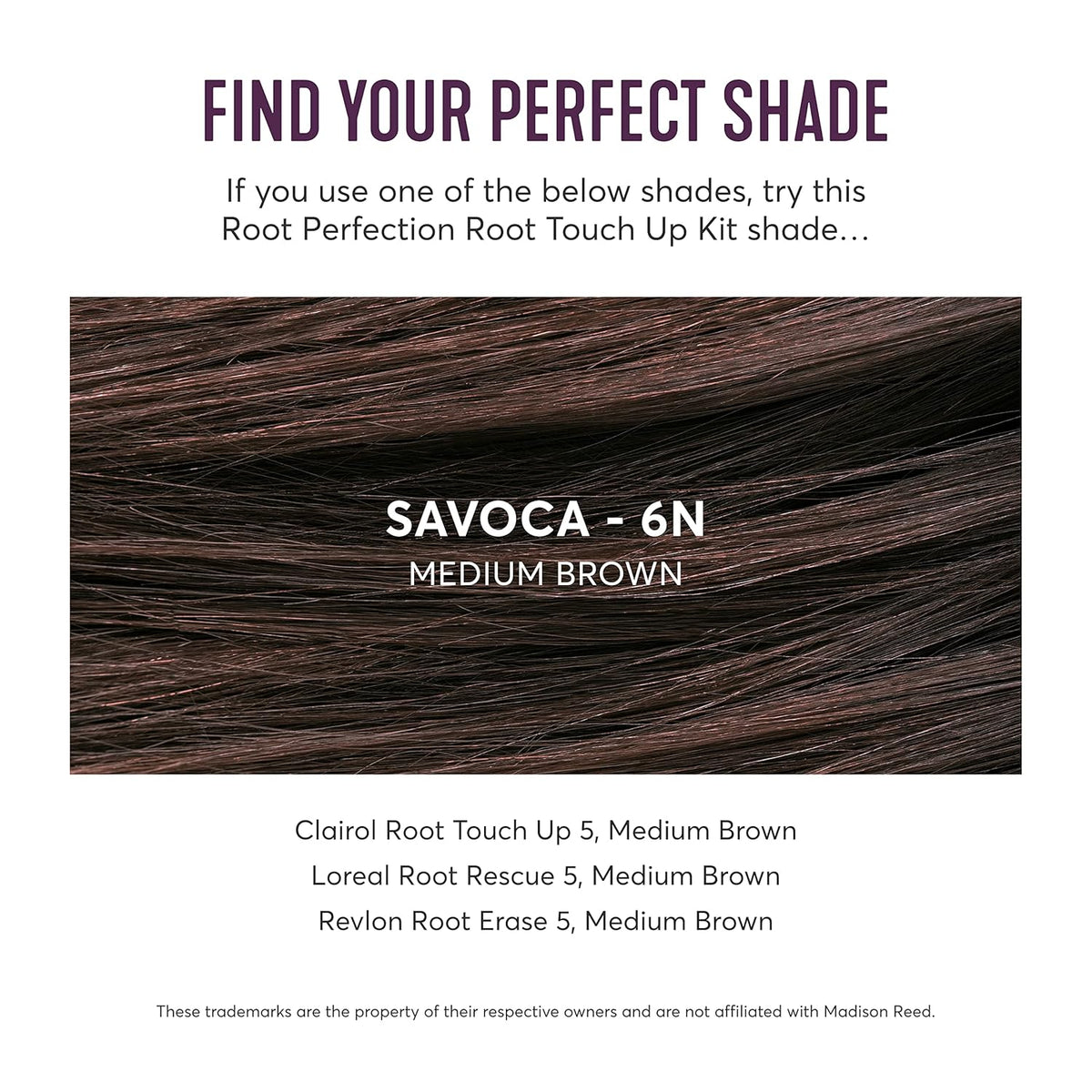 Madison Reed Root Perfection Permanent Root Touch Up, Medium Brown 6N Savoca, 10 Minutes for 100%