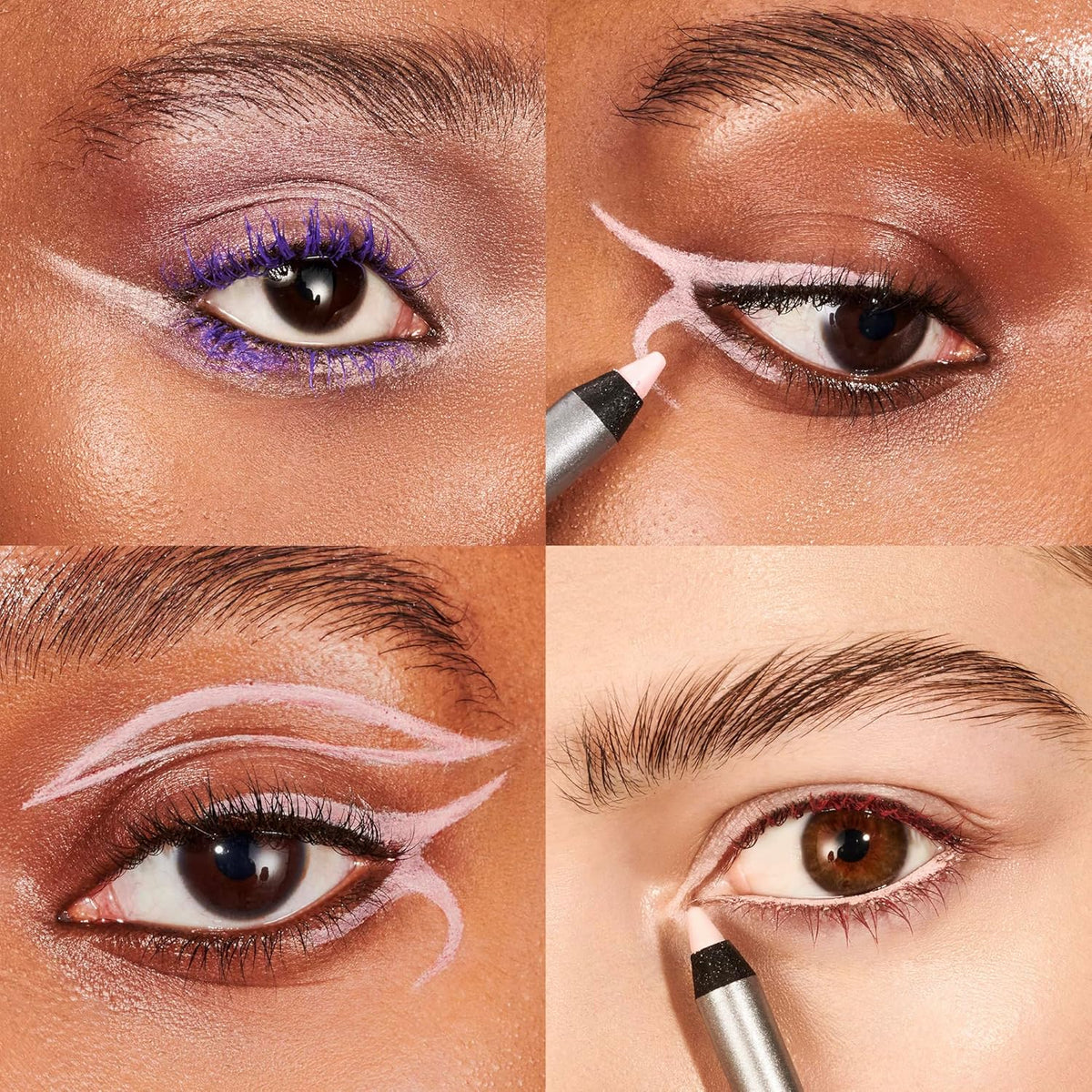 Wonderskin Eyeliner Pencil, 1440 Longwear Pink Eyeliner Pencil - Waterproof, Sharpenable & Smudge