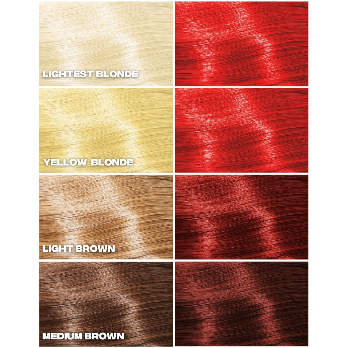 Good Dye Young Semi-Permanent Hair Color, Vegan and Cruelty-Free Orange Hair Dye, Last up to 24
