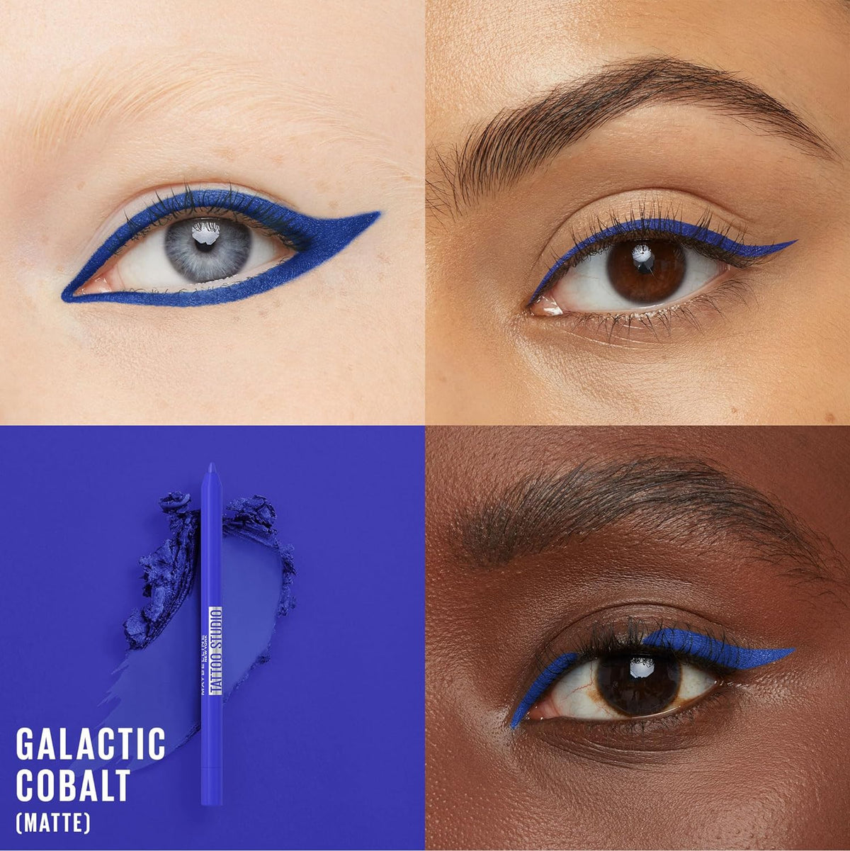 Maybelline Tattoo Studio Sharpenable Gel Pencil Waterproof Eyeliner, Long-Lasting Eyeliner With