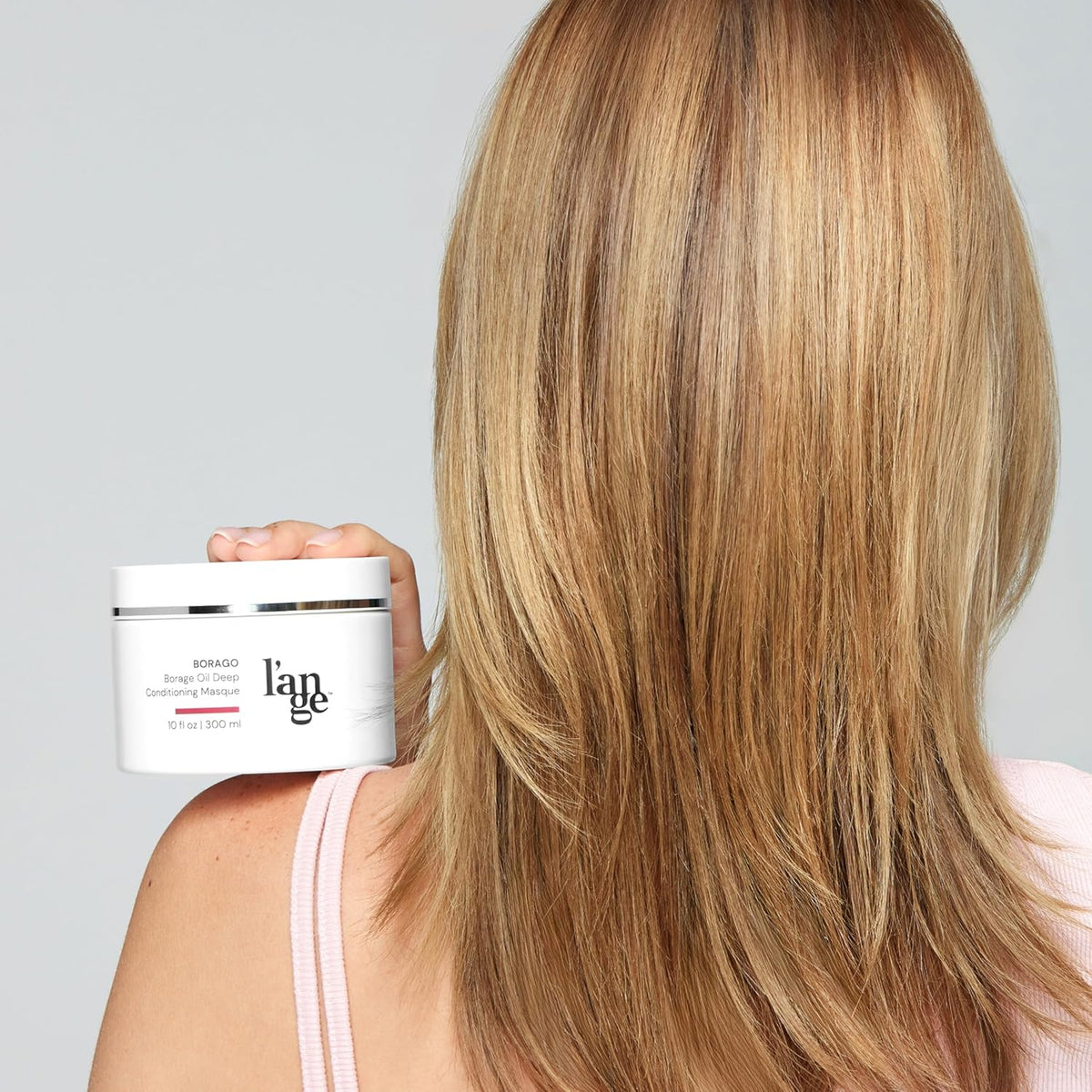 L'ANGE HAIR Borago Deep Conditioning Masque with Borage Oil - 10 Oz Jar, Nourishes and Strengthens