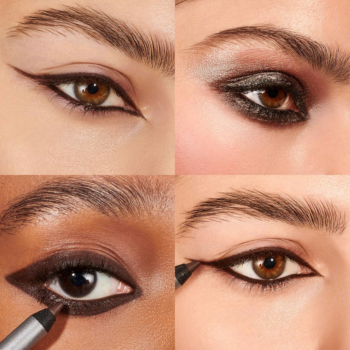 Wonderskin Eyeliner Pencil, 1440 Longwear Brown Eyeliner Pencil - Waterproof, Sharpenable & Smudge